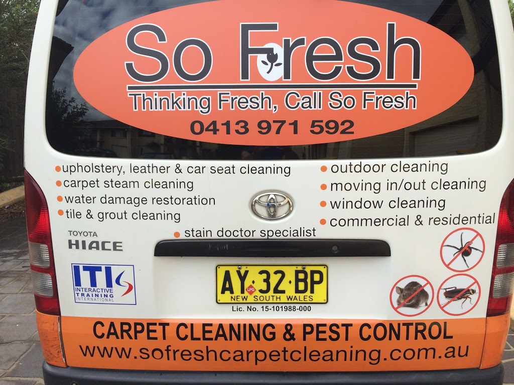 So Fresh Carpet Cleaning & Pest Control | laundry | 9 Yerona St, Prestons NSW 2170, Australia | 0413971592 OR +61 413 971 592