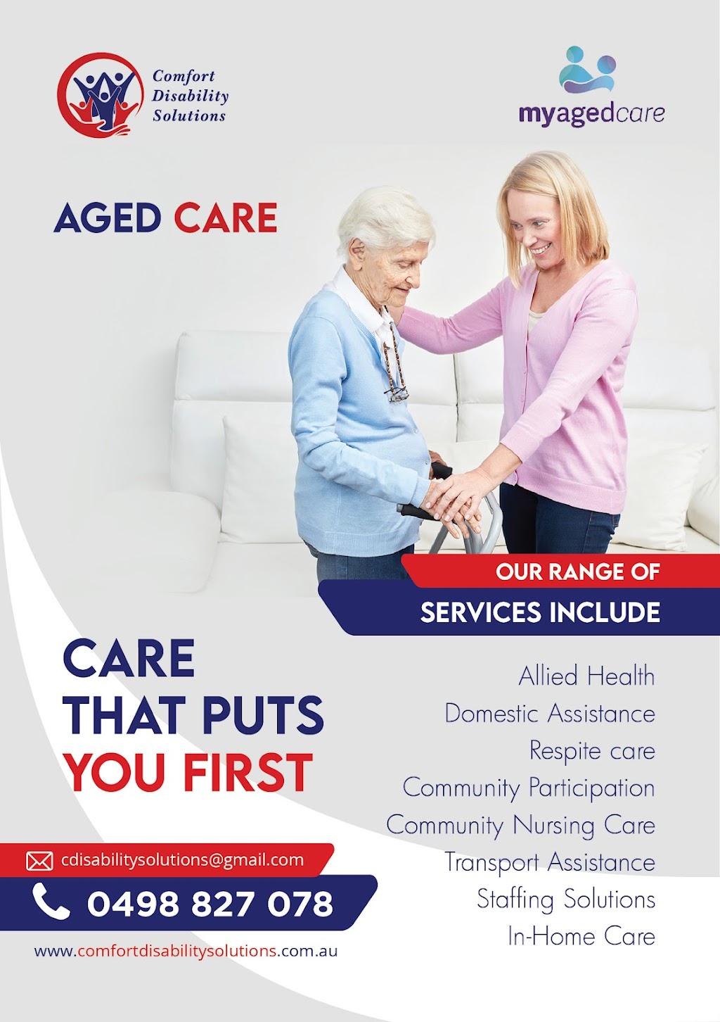 Comfort Disability Solutions | 1 Roland St, Greystanes NSW 2145, Australia | Phone: 0498 827 078