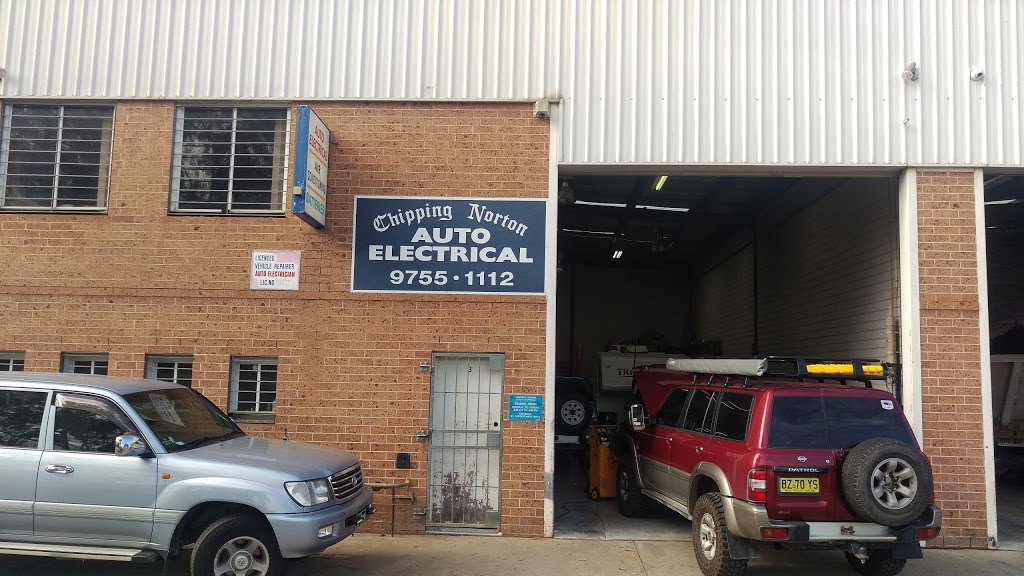Chipping Norton Auto Electrical Pty Ltd | car repair | 3/68 Riverside Rd, Chipping Norton NSW 2170, Australia | 0297551112 OR +61 2 9755 1112
