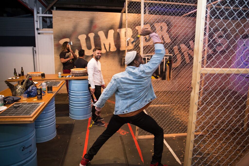 Lumber Punks Axe Throwing Gold Coast | 19 Ozone Parade, Miami QLD 4220, Australia | Phone: (07) 5613 3954