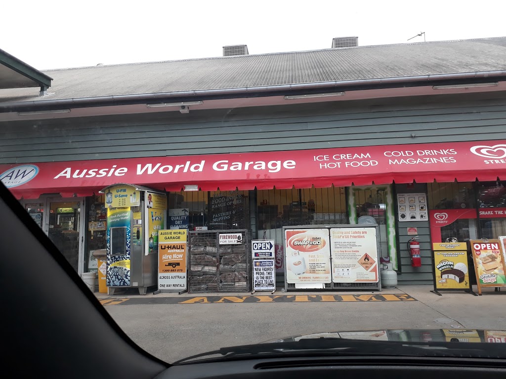 Aussie World Garage | gas station | 1 Downunder Drive, Palmview QLD 4553, Australia | 0754945477 OR +61 7 5494 5477