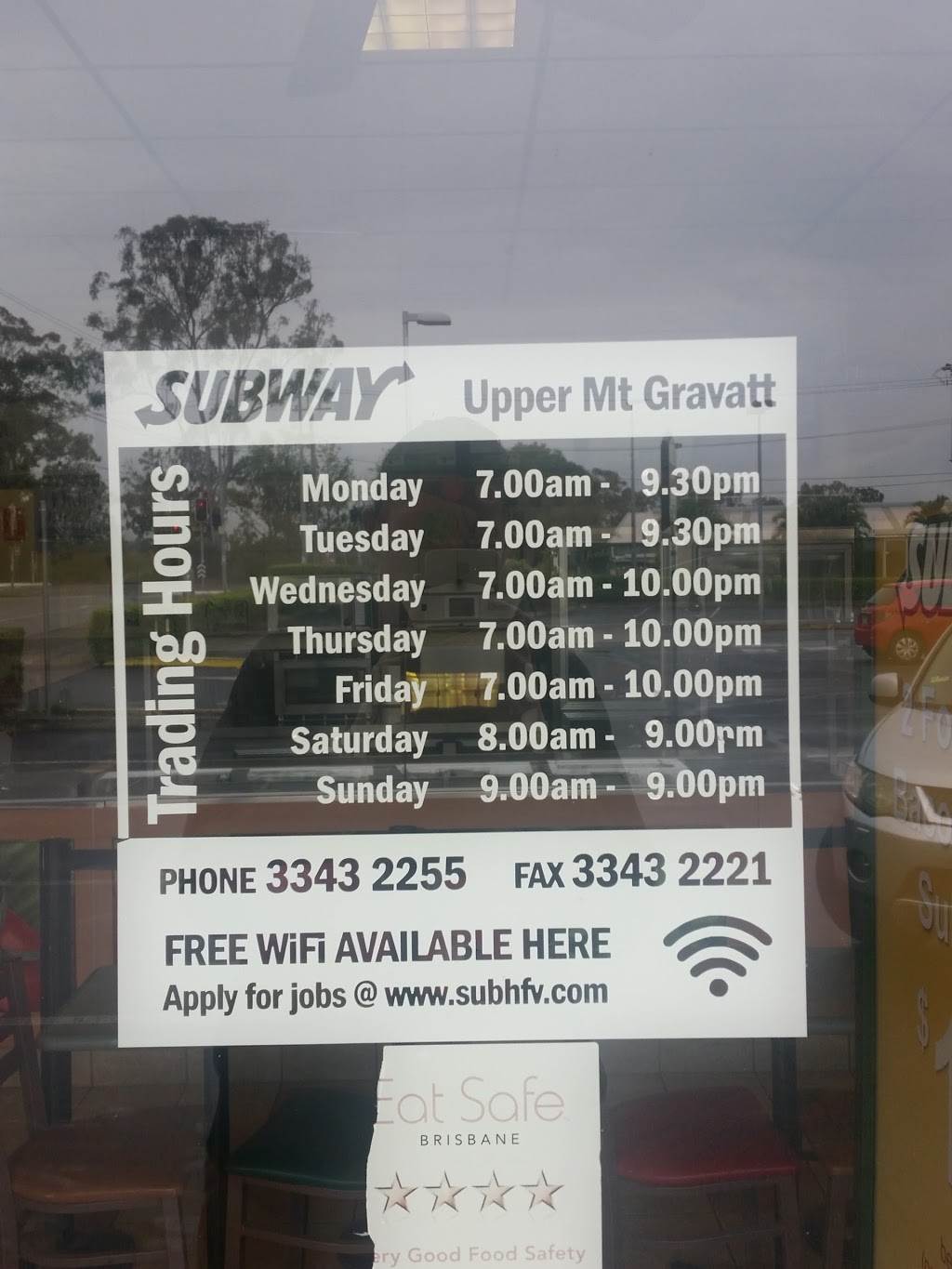 Subway | restaurant | The Village Upper Mt Gravatt, Shop 1/1932 Logan Rd, Upper Mount Gravatt QLD 4122, Australia | 0733432255 OR +61 7 3343 2255