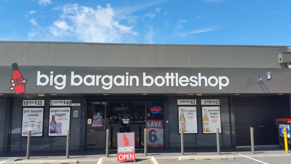 Big Bargain Bottleshop | store | 1/55 Main Rd, Claremont TAS 7011, Australia | 0362493810 OR +61 3 6249 3810