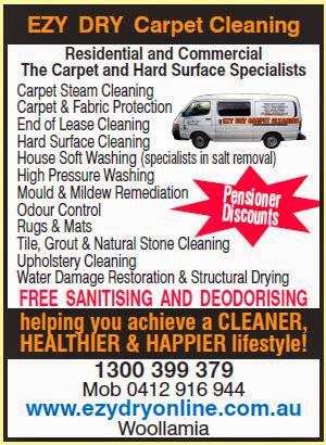 EZY DRY Carpet Cleaning | laundry | 400 Woollamia Rd, Woollamia NSW 2540, Australia | 1300399379 OR +61 1300 399 379