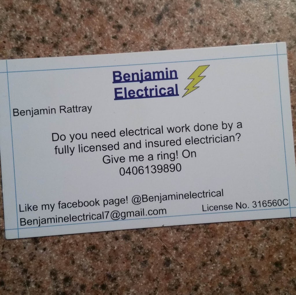 Benjamin Electrical | electrician | 27 Fairlight Rd, Mulgoa NSW 2745, Australia | 0406139890 OR +61 406 139 890
