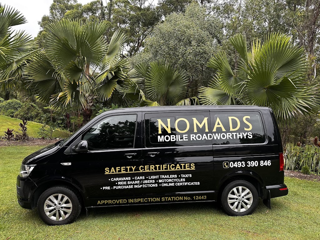 Nomads Mobile Roadworthys | Parma Ct, Mount Nathan QLD 4211, Australia | Phone: 0493 390 846