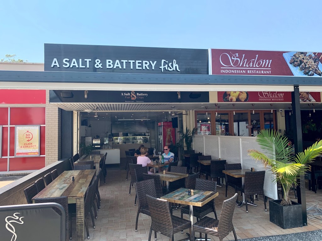 A Salt & Battery Fish & Chips | meal takeaway | 1/224 Hawken Dr, St Lucia QLD 4067, Australia | 0738707565 OR +61 7 3870 7565