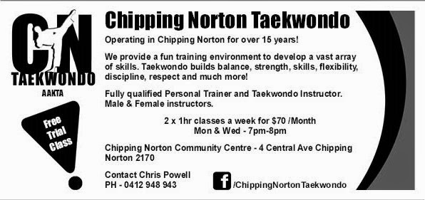 Chipping Norton Taekwondo | health | 4 Central Ave, Chipping Norton NSW 2170, Australia | 0412948943 OR +61 412 948 943