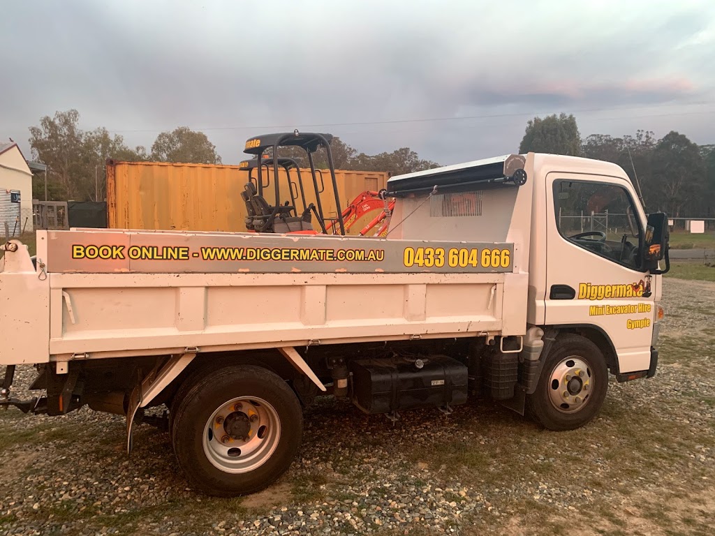 Diggermate Mini Excavator Hire Widgee | 1 Tooth Dr, Widgee QLD 4570, Australia | Phone: 0433 604 666