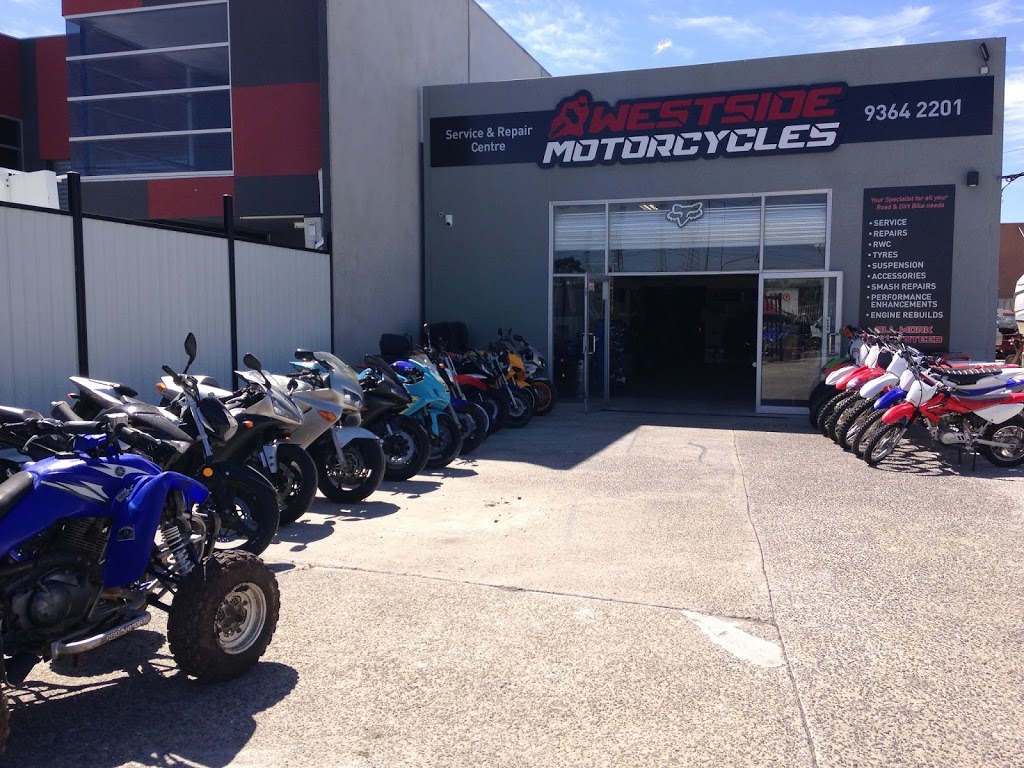 Westside Motorcycles | car repair | 256 McIntyre Rd, Sunshine North VIC 3020, Australia | 0393642201 OR +61 3 9364 2201