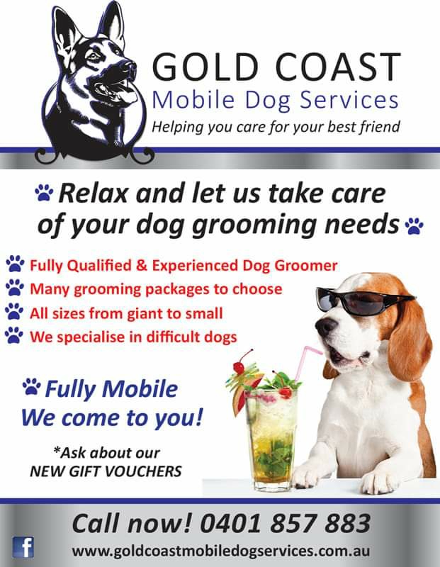 Gold Coast Mobile Dog Services |  | 2/26 Witheren Cct, Pacific Pines QLD 4211, Australia | 0401857883 OR +61 401 857 883