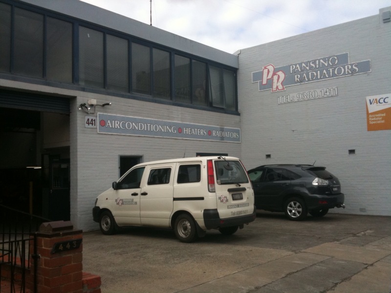 Pansino Radiators - Automotive Cooling System Specialists | car repair | 435/441 Victoria St, Brunswick West VIC 3055, Australia | 0393801411 OR +61 3 9380 1411