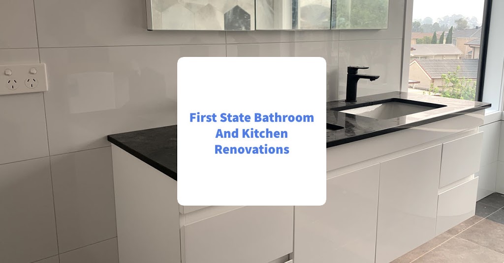First State Bathroom and Kitchen Renovations | 14 Bateman Pl, Bligh Park NSW 2756, Australia | Phone: 0410 558 677
