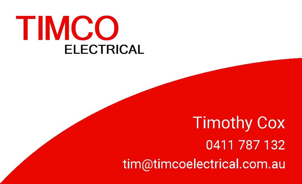 Timco Electrical Pty Ltd | 56 Beaconsfield-Emerald Rd, Beaconsfield Upper VIC 3808, Australia | Phone: 0411 787 132