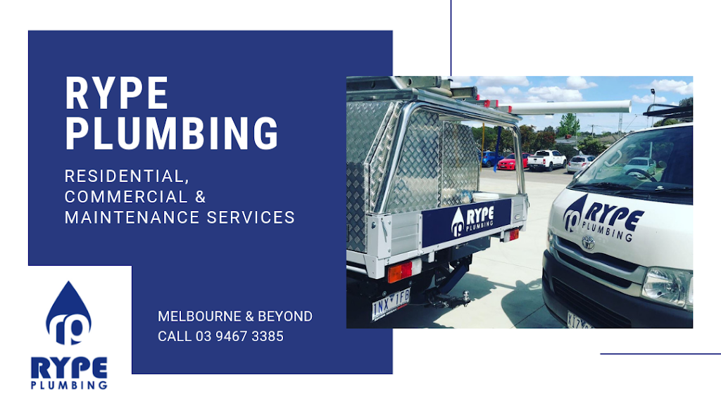 RYPE Plumbing Pty Ltd | 24/10 Mirra Ct, Bundoora VIC 3083, Australia | Phone: (03) 9467 3385