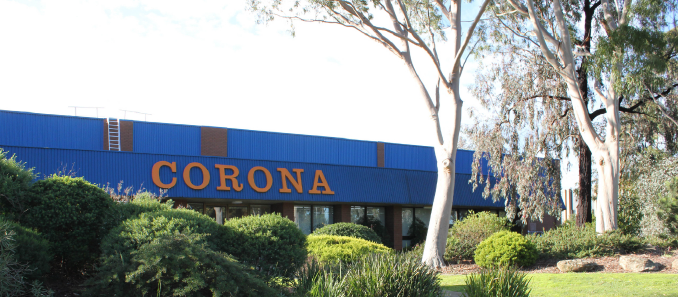 Corona Manufacturing | 595 Burwood Hwy, Knoxfield VIC 3180, Australia | Phone: (03) 8833 0100