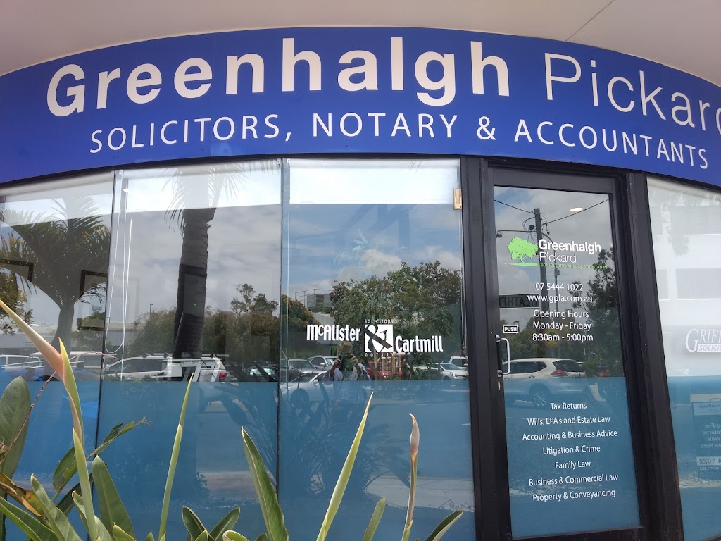Greenhalgh Pickard Solicitors & Accountants | lawyer | Unit 6/11-13 Birtwill St, Coolum Beach QLD 4573, Australia | 0754441022 OR +61 7 5444 1022