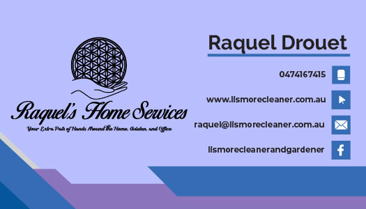 Raquels Home Services | 5 Alphadale Rd, Lindendale NSW 2480, Australia | Phone: 0474 167 415