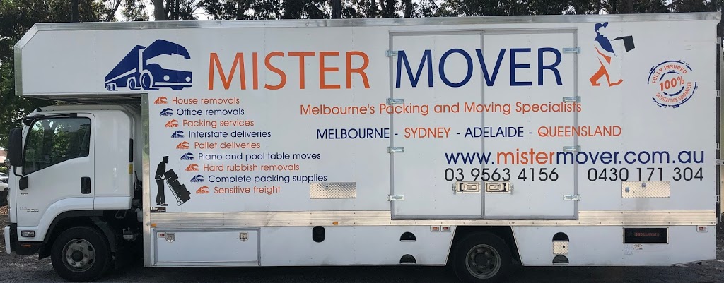 Mister Mover | moving company | 96 Burlington St, Oakleigh VIC 3166, Australia | 1300559171 OR +61 1300 559 171
