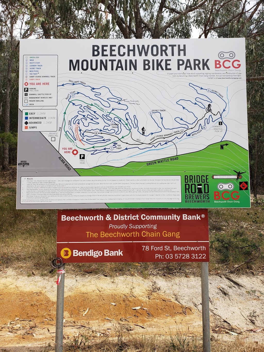 Beechworth MTB Park | gym | 117 Alma Rd, Beechworth VIC 3747, Australia