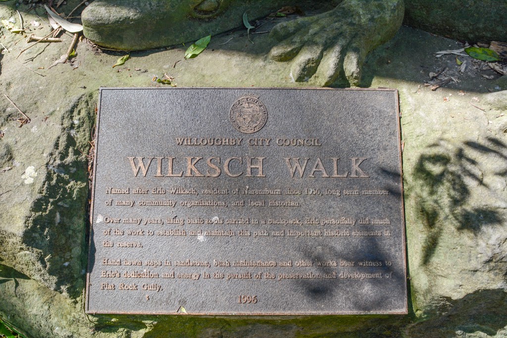 Wilksch Walk | park | Flat Rock Dr, Northbridge NSW 2063, Australia