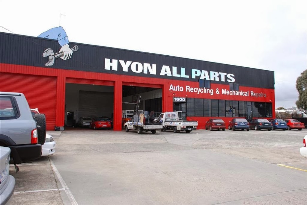 Hyon All Parts | car repair | 1600 Sydney Rd, Campbellfield VIC 3061, Australia | 0393571299 OR +61 3 9357 1299