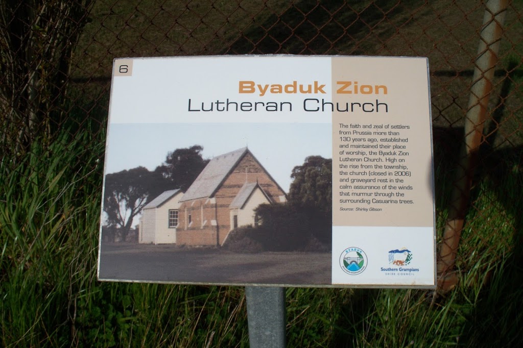 Byaduk Lutheran Cemetery | cemetery | Byaduk Lutheran Church, 124 Byaduk Lutheran Church Rd, Byaduk VIC 3301, Australia