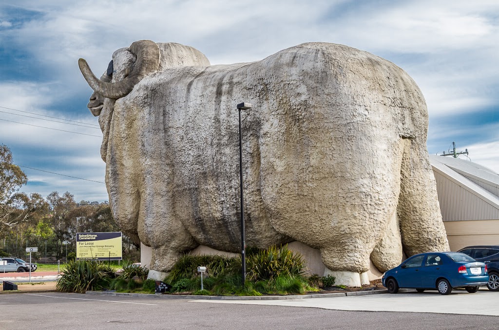 The Big Merino | Corner of Hume and, Sowerby St, Goulburn NSW 2580, Australia | Phone: (02) 4822 8013