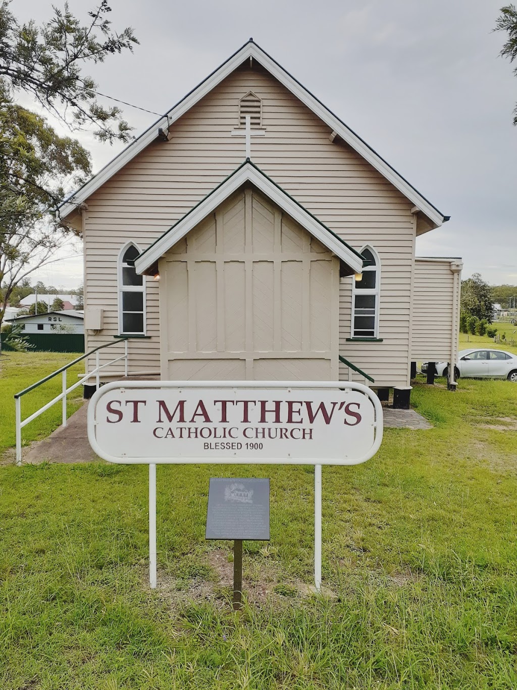 Leyburn Catholic Church - St. Matthews Church | 5818 Toowoomba Karara Rd, Leyburn QLD 4365, Australia | Phone: (07) 4697 3177