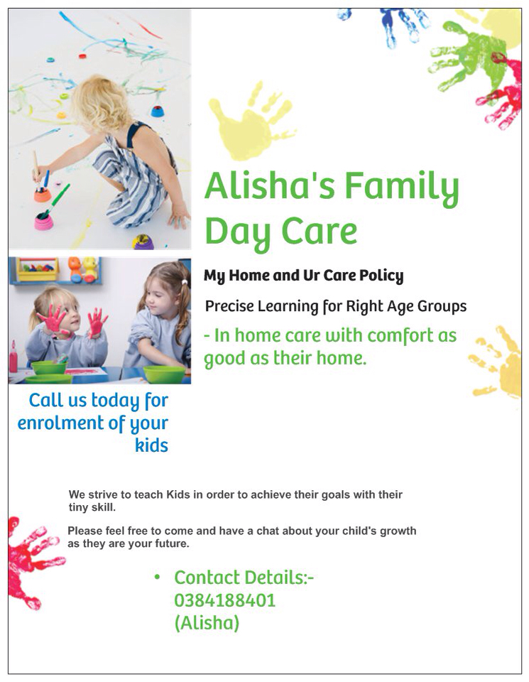 Alishas Childrens Family Day Care |  | 28 Chase Ave, Wollert VIC 3750, Australia | 0431303936 OR +61 431 303 936