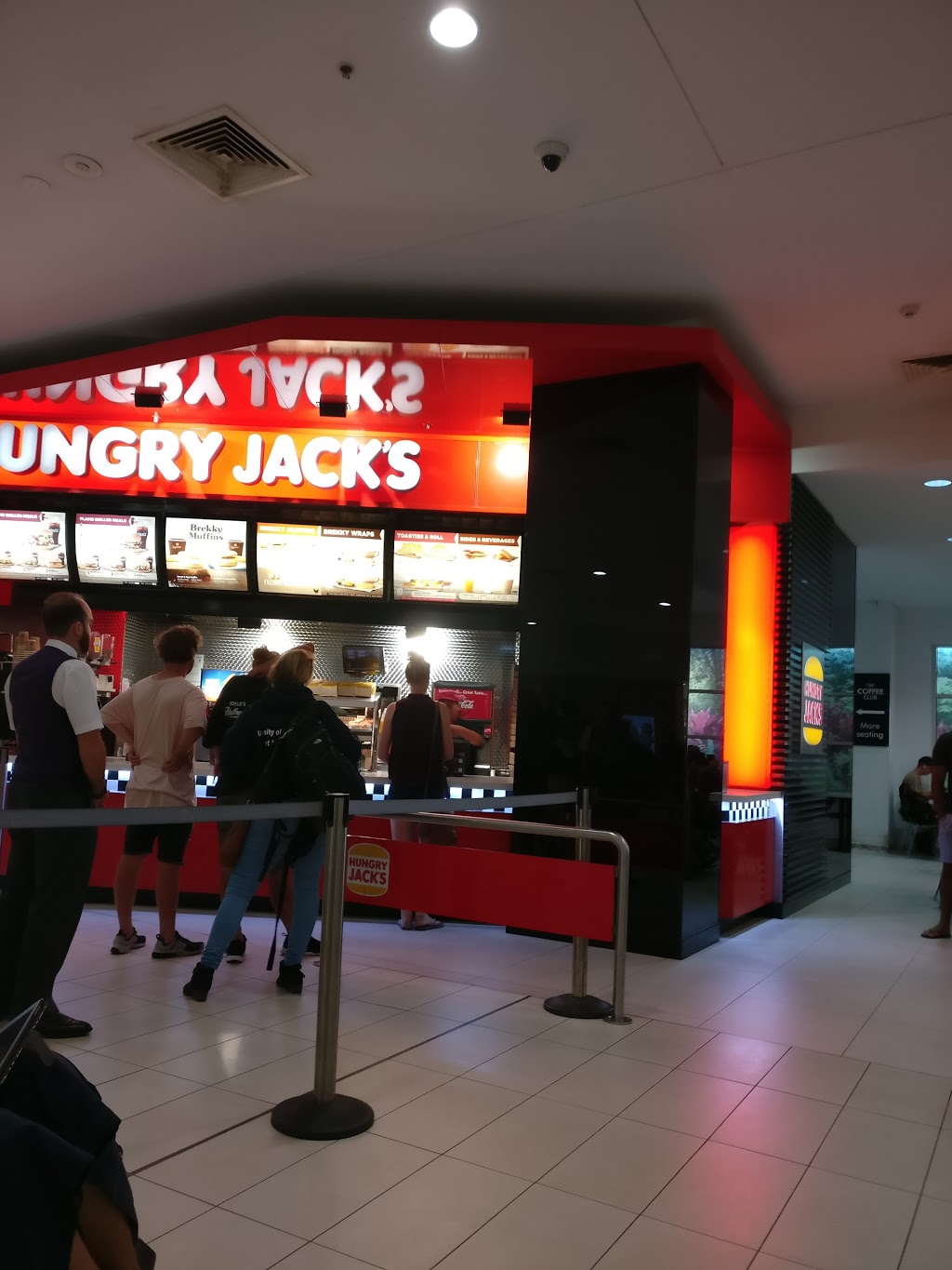 Hungry Jacks | restaurant | Domestic Terminal Cairns Airport, T12 Domestic Terminal, Cairns City QLD 4870, Australia | 0740359496 OR +61 7 4035 9496