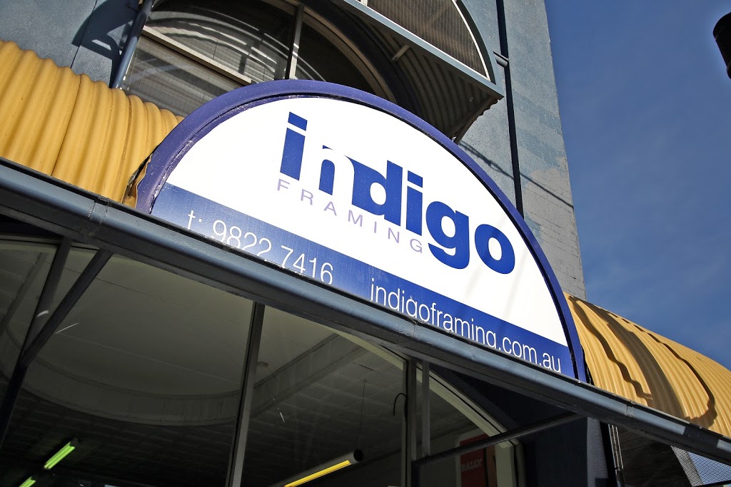 Indigo Framing Glen Iris | store | 1386 Malvern Rd, Glen Iris VIC 3146, Australia | 0398227416 OR +61 3 9822 7416