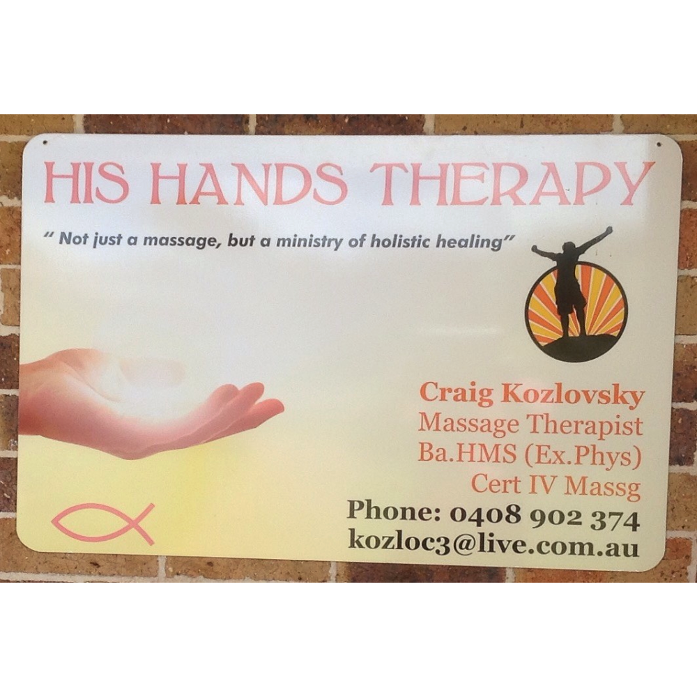 His Hands Therapy Mobile Massage | 34 Valley Dr, Alstonville NSW 2477, Australia | Phone: 0408 902 374