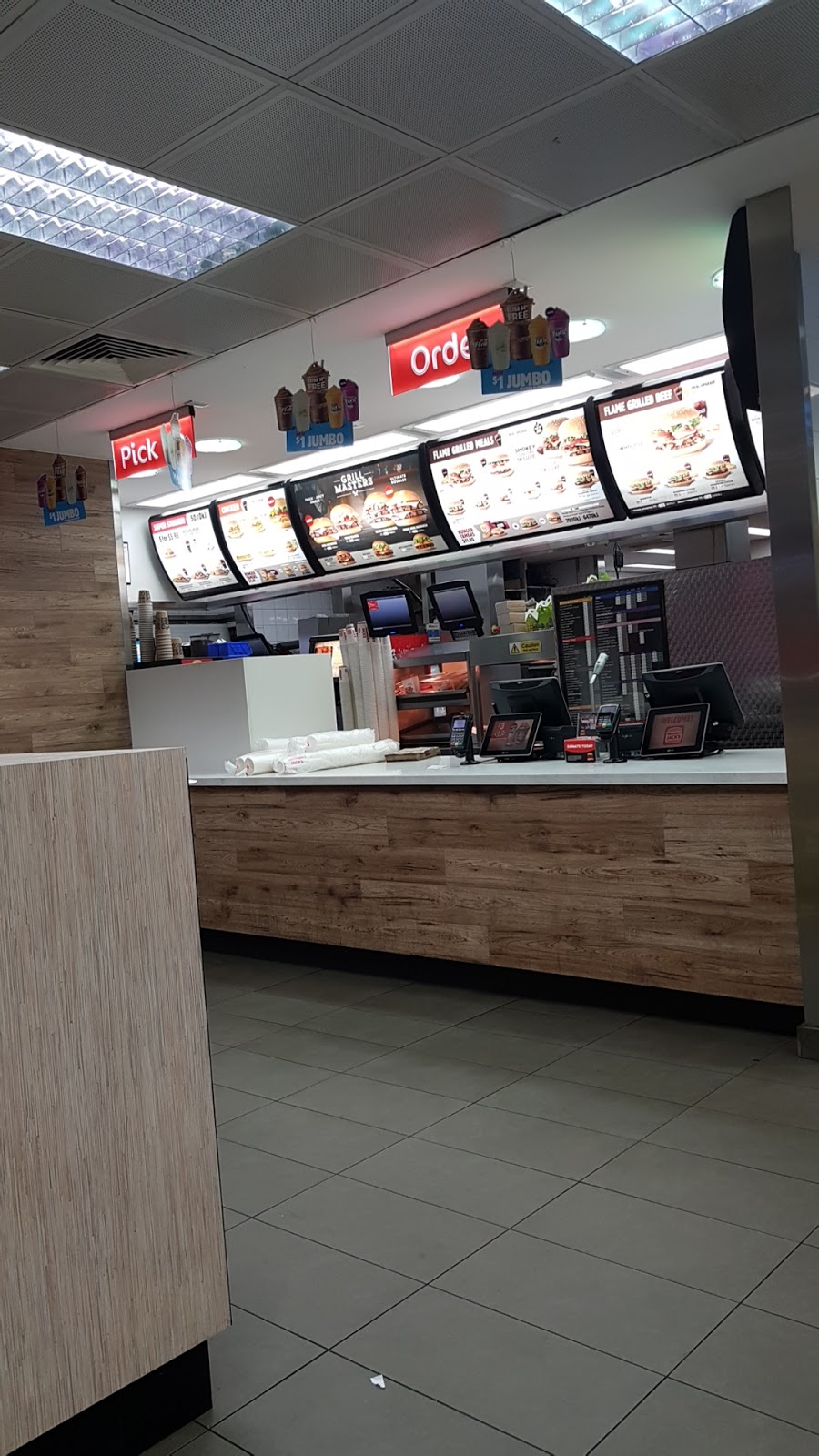 Hungry Jacks | restaurant | John Hine Dr & Great Western Hwy, Minchinbury NSW 2770, Australia | 0296779200 OR +61 2 9677 9200