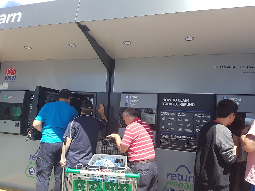 Revesby Woolworths Return and Earn Machine | 60 Marco Ave, Revesby NSW 2212, Australia | Phone: 1800 290 691
