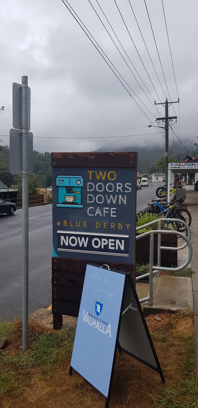Two Doors Down Cafe | Derby TAS 7264, Australia | Phone: 0488 463 333