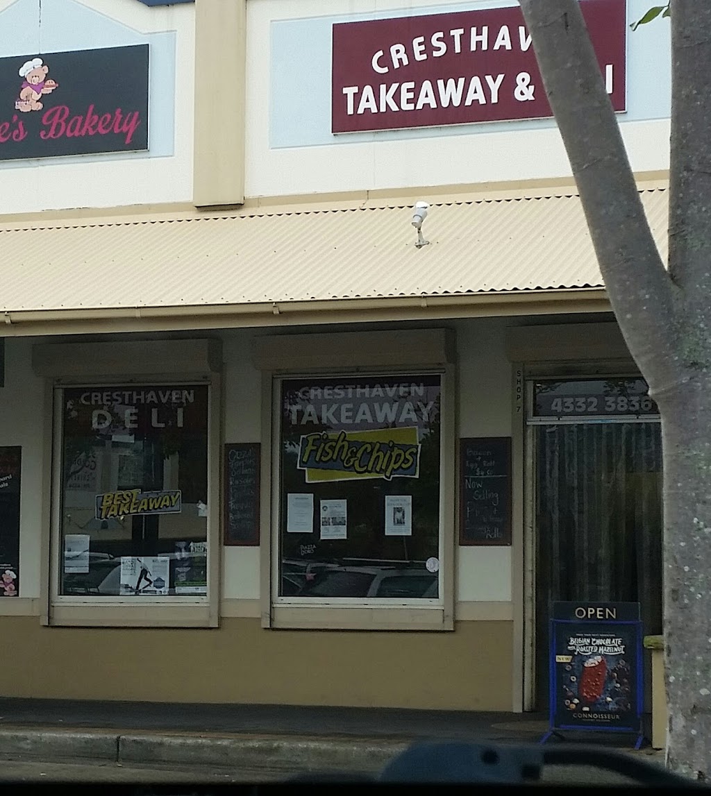 Cresthaven Takeaway & Deli | meal takeaway | 146 Cresthaven Ave, Bateau Bay NSW 2261, Australia | 0243513924 OR +61 2 4351 3924