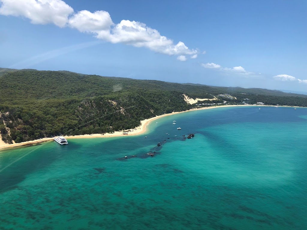 Tangalooma Heli | travel agency | Tangalooma Island Resort, Moreton Island QLD 4025, Australia | 0734106980 OR +61 7 3410 6980