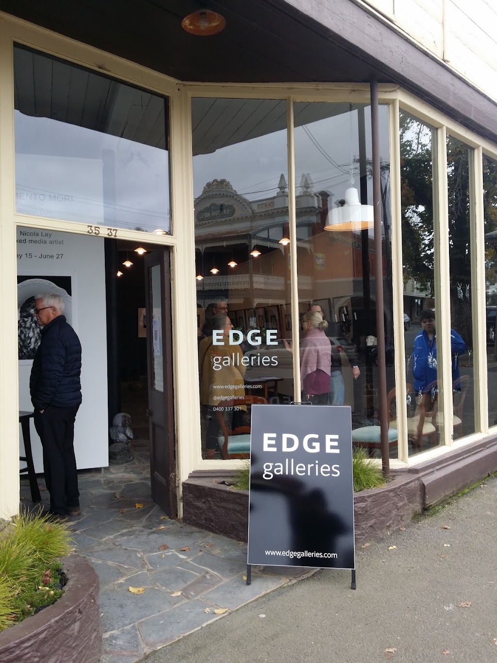 EDGE galleries | art gallery | 35-37 Main St, Maldon VIC 3463, Australia | 0400337301 OR +61 400 337 301