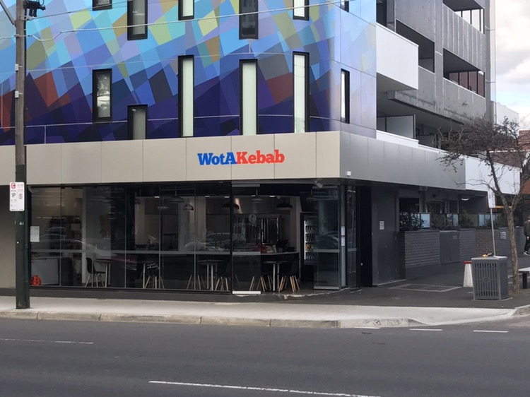 Wot A Kebab Windsor | restaurant | 46 Punt Rd, Windsor VIC 3181, Australia | 0395100585 OR +61 3 9510 0585