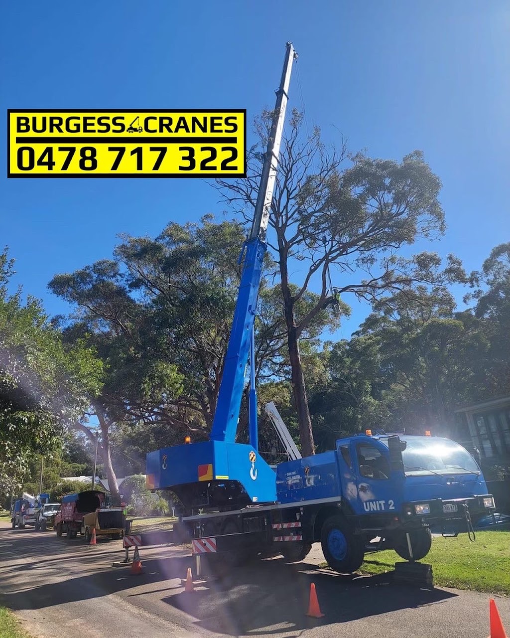 Burgess cranes |  | 67 Cornfield Parade, Fishermans Paradise NSW 2539, Australia | 0478717322 OR +61 478 717 322