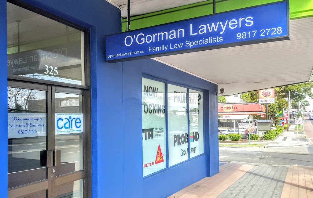 OGorman Lawyers | 325 Victoria Rd, Gladesville NSW 2111, Australia | Phone: (02) 9817 2728