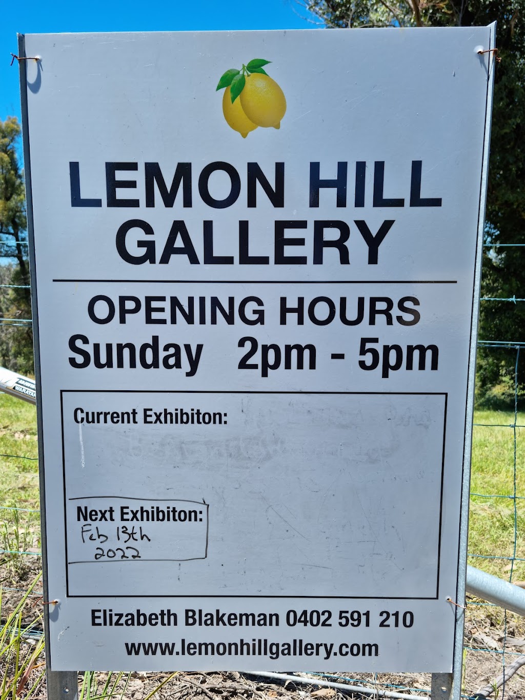 Lemon Hill Gallery | Lemon Hill Farm, 158 Lemon Hill Rd, Wairewa VIC 3887, Australia | Phone: 0402 591 210