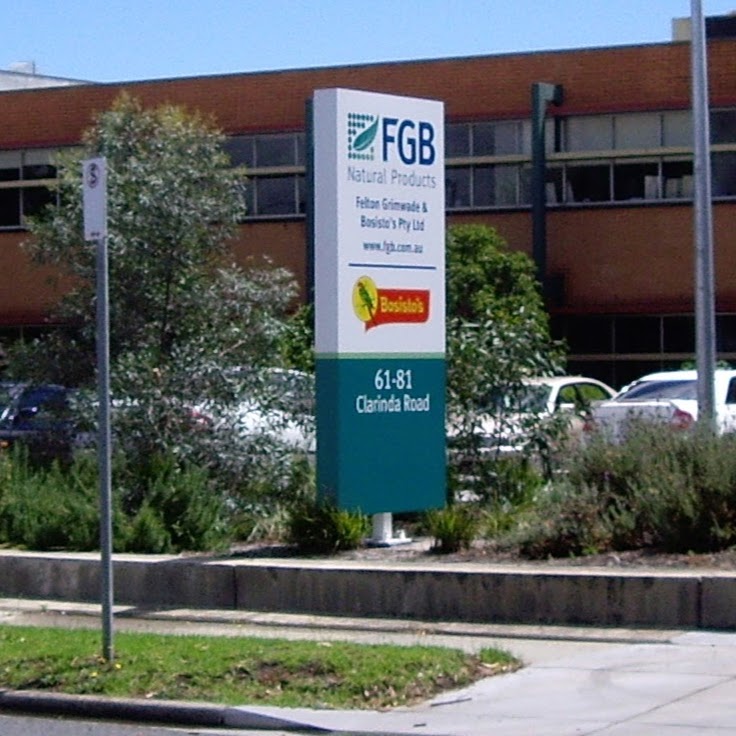 FGB Natural Products | 61/81 Clarinda Rd, Oakleigh South VIC 3167, Australia | Phone: (03) 9542 0100