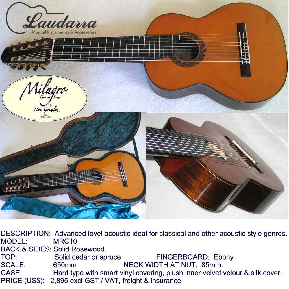 Laudarra Multi String Guitars | electronics store | Unit 6/101 Darley St, Mona Vale NSW 2103, Australia | 0408497132 OR +61 408 497 132