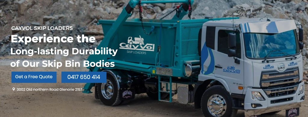CAYVOL Skip Loaders | 335, Glenorie NSW 2157, Australia | Phone: 0417 650 414