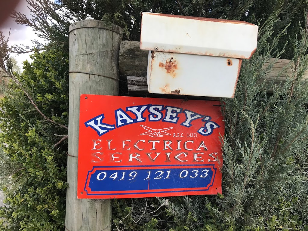 Kaysey’s Electrical Services | electrician | 20 Carinya Dr, Gisborne VIC 3437, Australia | 0419121033 OR +61 419 121 033