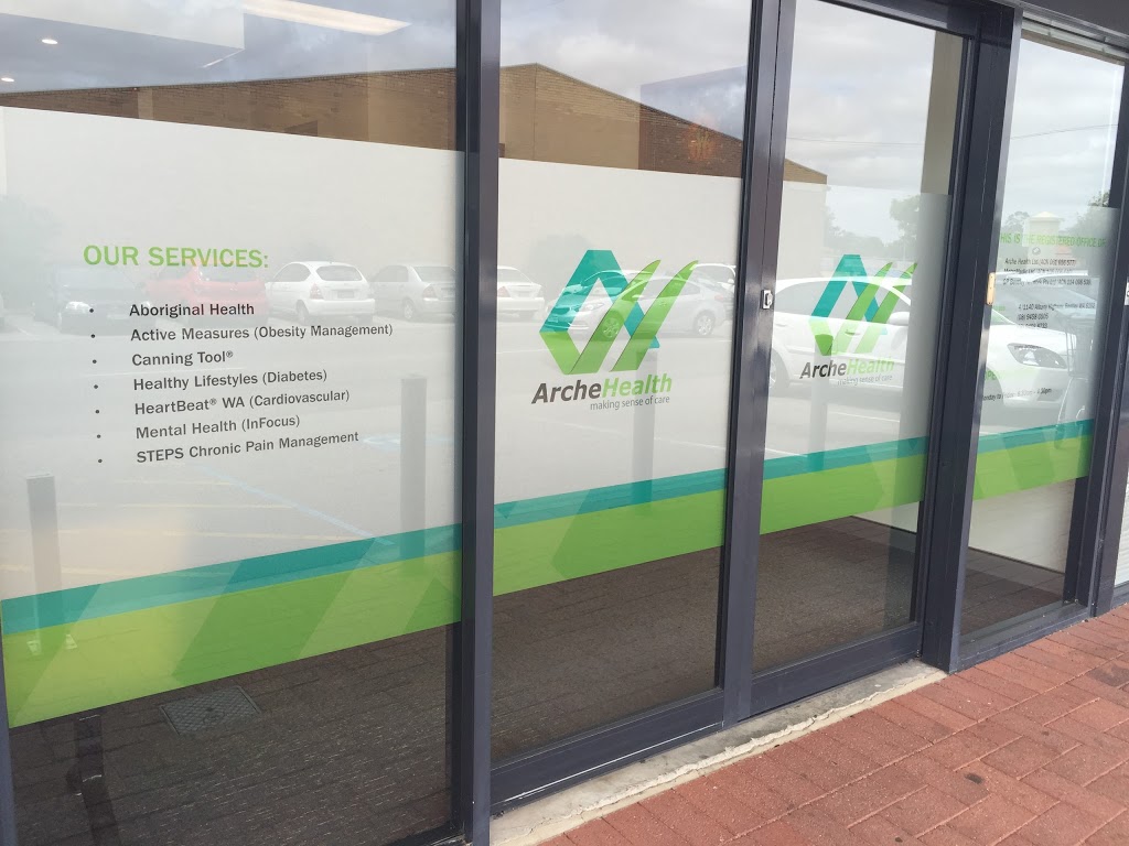 Arche Health Ltd | Bentley Plaza Shopping Centre, 4/1140 Albany Hwy, Perth WA 6102, Australia | Phone: (08) 9458 0505