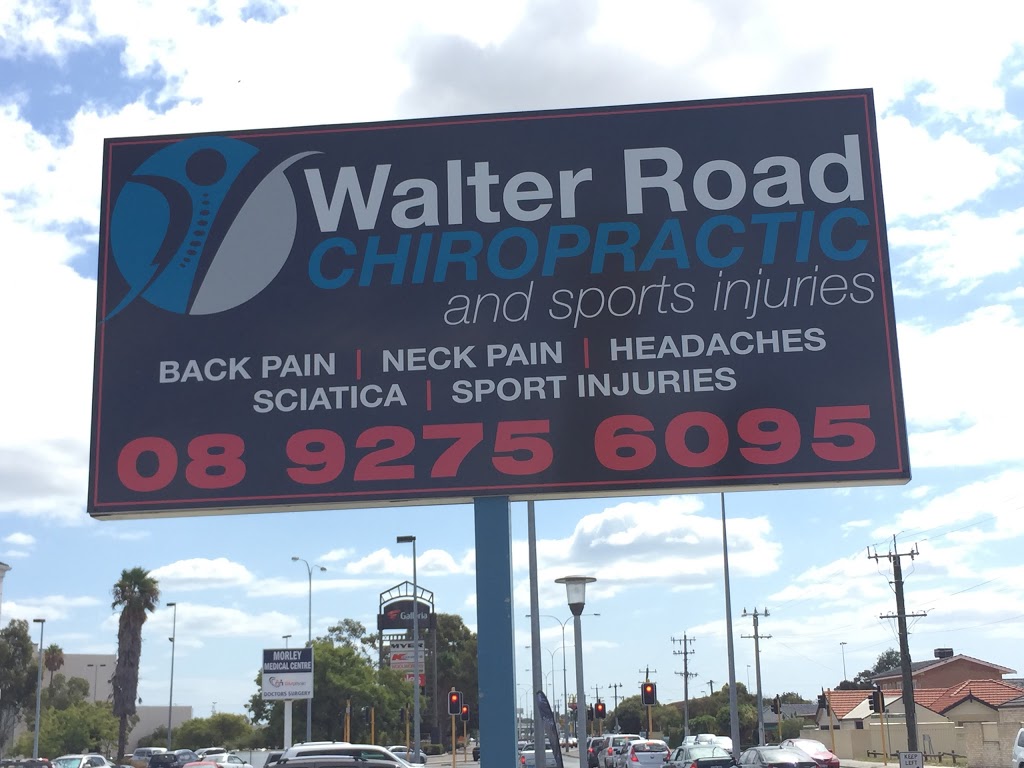 Walter Road Chiropractic, Remedial Massage & Sports Injuries | health | 314B Walter Rd W, Morley WA 6062, Australia | 0892756095 OR +61 8 9275 6095