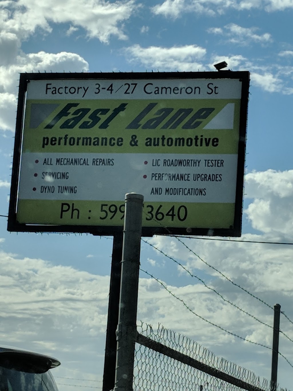 Fast Lane Performance & Automotive - Cranbourne Mechanic | 4/27 Cameron St, Cranbourne VIC 3977, Australia | Phone: (03) 5995 3640